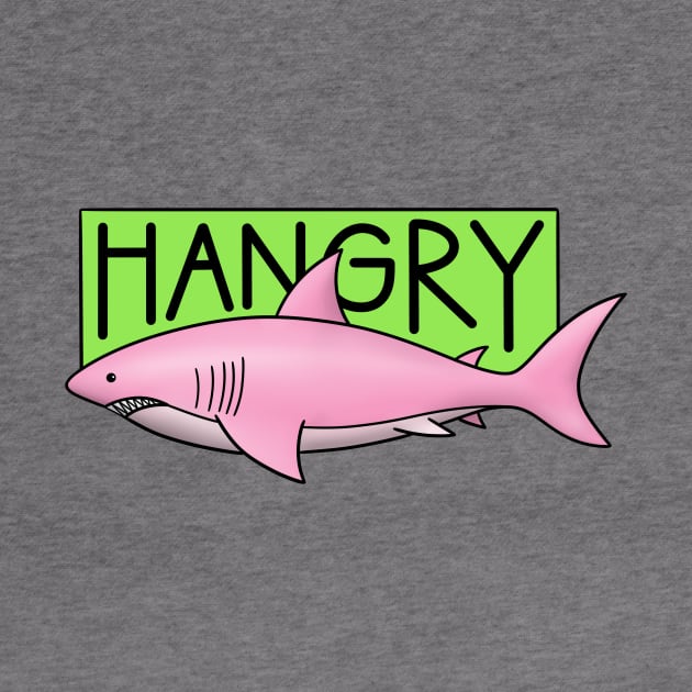 Hangry Shark Pink by Christine Parker & Co